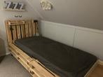 Pallet bed, Nieuw, 100 cm, Eenpersoons, 220 cm
