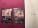 2x Charizard ex – 199/165 – Scarlet & Violet 151 Sir, Ophalen of Verzenden, Zo goed als nieuw, Meerdere kaarten, Foil