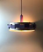 70s purple vintage hanging lamp silence of the lamps, Huis en Inrichting, Lampen | Hanglampen, Gebruikt, Mid century modern vintage design