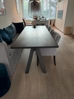 Houten Eettafel - Donkerbruin - 250x100cm, Huis en Inrichting, Tafels | Eettafels, Ophalen, 100 tot 150 cm, Eikenhout, 200 cm of meer