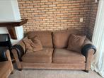Twee zitbanken, Huis en Inrichting, Banken | Bankstellen, Ophalen, Minder dan 150 cm