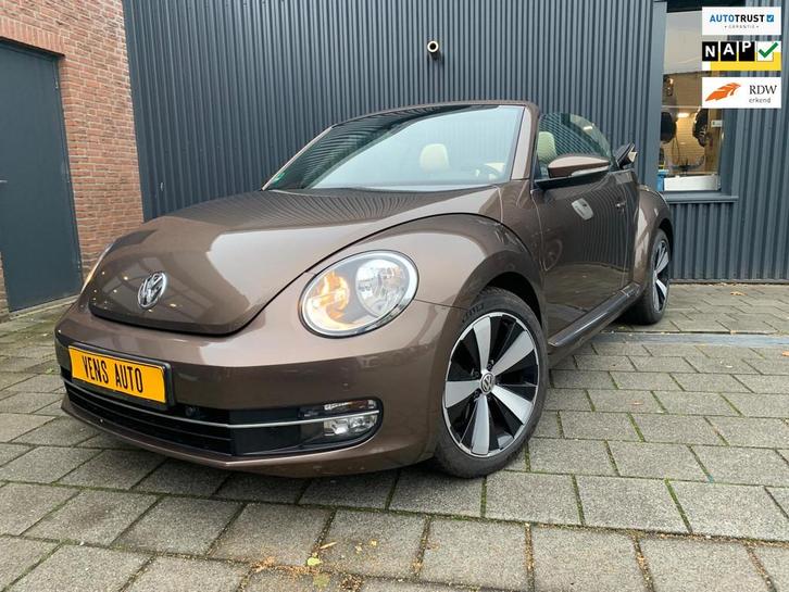 Volkswagen Beetle Cabriolet 1.2 TSI Exclusive series BOMVOL!, Auto's, Volkswagen, Bedrijf, Te koop, Beetle (Kever), ABS, Airbags