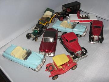   10 x oltimer auto miniaturen.meer dan 25 jaar oud  goede s beschikbaar voor biedingen