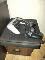 Sony playstation 4 + 2 controllers en kabels, Ophalen, Zo goed als nieuw, Met 1 controller, Slim