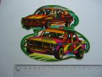 sticker oud STOCKKAR RACING Ford BMW Introduct autocross, Verzenden, Zo goed als nieuw, Bedrijf of Vereniging
