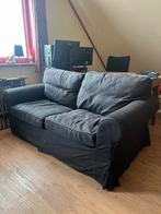 Ikea Ektorp 2-zitsbank met poef, Huis en Inrichting, Banken | Bankstellen, Ophalen, Gebruikt, 150 tot 200 cm, Tweepersoons