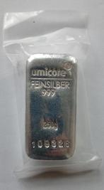 umicore 250 gram zilver baar, Ophalen of Verzenden, Zilver