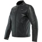 Dainese Mike 3 Leather Jacket Black 001 Maat 54 (NIEUW), Ophalen of Verzenden, Heren, Jas | leer, Dainese