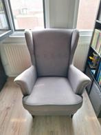 Ikea STRANDMON stoel - Grijs - Zo goed als nieuw, Huis en Inrichting, Fauteuils, Ophalen, Zo goed als nieuw, 75 tot 100 cm, Stof