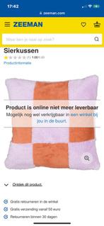 Kussen kussenhoes Zeeman sierkussen gezocht  Lila oranje, Huis en Inrichting, Woonaccessoires | Kussens, Oranje, Ophalen of Verzenden