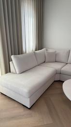 Atlas Meubels Hoekbank – Eric Round Beige, Ophalen, Zo goed als nieuw, Tweepersoons