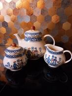 Johnson Brothers Hearts & Flowers theepot suikerpot melkkan, Overige typen, Ophalen of Verzenden, Zo goed als nieuw, Overige stijlen