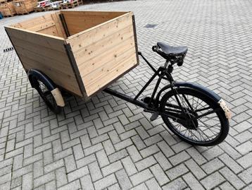 Bakfiets - Goederenvervoer beschikbaar voor biedingen