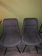 2 Eettafel stoelen Pronto, Huis en Inrichting, Stoelen, Ophalen, Zo goed als nieuw, Grijs, Twee