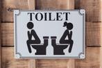 Toilet man vrouw WC reclamebord van metaal wandbord deco, Huis en Inrichting, Woonaccessoires | Tekstborden en Spreuken, Info@deconoord.nl