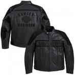 Harley Challenger B&S Zwart Lederen Jack, nieuw, EU maat L., Ophalen of Verzenden, Nieuw met kaartje, Jas | leer