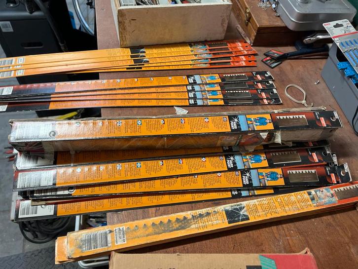 Sandvik Handzaagbladen - Diverse Maten, Doe-het-zelf en Verbouw, Gereedschap | Zaagmachines, Gebruikt, Overige typen, Minder dan 600 watt