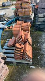 Nok vorsten en hoek pannen, Steen of Klei, Ophalen of Verzenden, Zo goed als nieuw, 15 m² of meer