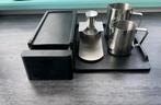 Barista Set: Melkkannen, Stamper, Uitkloplade, Witgoed en Apparatuur, Koffiemachine-accessoires, Ophalen of Verzenden, Gebruikt