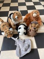 WNF jungle knuffels tijger panda egel rog en oerang oetan, Kinderen en Baby's, Speelgoed | Knuffels en Pluche, Ophalen of Verzenden