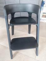 Kinderstoel Stokke Steps zwart met babyset, Ophalen, Zo goed als nieuw, Meegroeistoel