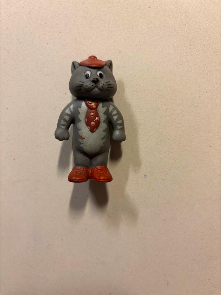 Vintage George Happy cat Kat Jacques Delange cat figure!, Verzamelen, Poppetjes en Figuurtjes, Zo goed als nieuw, Ophalen of Verzenden