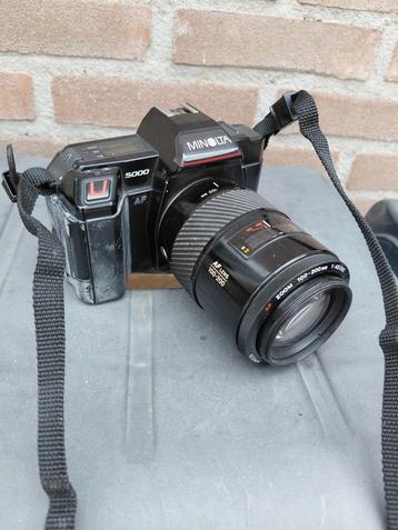 Minolta 5000 AF Spiegelreflex Camera met Zoomlens beschikbaar voor biedingen