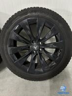 6mm! Originele Tesla Model X 20 inch antraciet velgen 5x120, Auto-onderdelen, Banden en Velgen, Gebruikt, 255 mm, Banden en Velgen