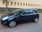 Opel Corsa 1.4 16V 5D 2012 Zwart, Auto's, Opel, Voorwielaandrijving, 1063 kg, 1398 cc, 4 cilinders