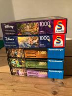 Disney Puzzels 1000 stukjes Thomas Kinkade en Villainous, Ophalen, 500 t/m 1500 stukjes, Zo goed als nieuw, Legpuzzel