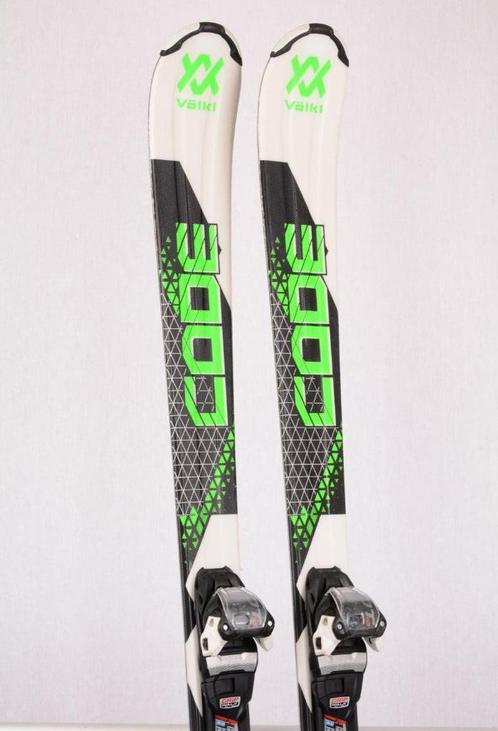 135 142 cm ski's VOLKL CODE 7.4 green, grip walk, FULL, Sport en Fitness, Skiën en Langlaufen, Gebruikt, Ski's, Skiën, Overige merken
