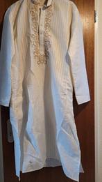 Linnen Kurta - Beige - Maat 40 - Amper Gedragen, Ophalen of Verzenden, Zo goed als nieuw, Beige, Halswijdte 39/40 (M)