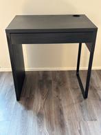 Zwart Bureau met Lade, Ophalen, Gebruikt, Bureau
