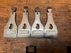 Dekbeitels voor handschaven No.4+No.5, Antiek en Kunst, Antiek | Gereedschap en Instrumenten, Ophalen of Verzenden