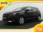 Peugeot 5008 1.2 131 PK Aut. Active 7-Pers Trekhaak LED Came, Stof, 1199 cc, 7 stoelen, Zwart