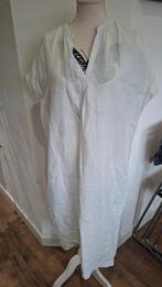 Sissy Boy Witte/licht blauw linnen Tuniek - Maat M, Maat 38/40 (M), Overige kleuren, Ophalen of Verzenden, Zo goed als nieuw