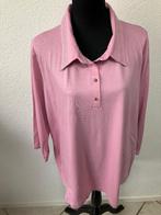 valt als maat 50/XXL oksel tot oksel 70 cm-7/8 mouw, Ophalen of Verzenden, Zo goed als nieuw, Roze, Blouse of Tuniek