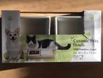Nieuw keramische voerbakjes hond/ kat, Dieren en Toebehoren, Hondenvoerbakken en Drinkbakken, Ophalen of Verzenden, Nieuw