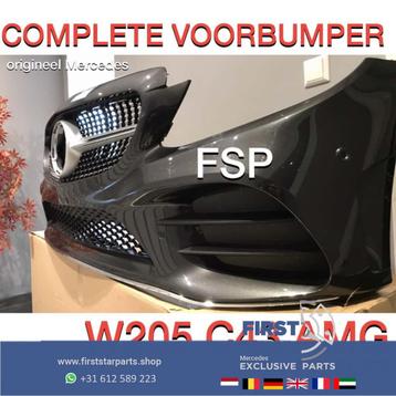 W205 C43 FACELIFT AMG VOORBUMPER Mercedes C Klasse 2014-2021 beschikbaar voor biedingen