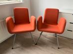 IKEA 2x oranje stoel fauteuil, Ophalen, Gebruikt, Twee, Overige kleuren