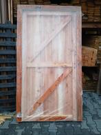 Dichte Douglas deur met kozijn. 1.05 m br en 2.07 m h deur 7, Ophalen, 1 tot 2 meter, Minder dan 3 meter, Nieuw