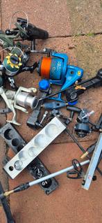 Diverse visspullen - hengels, molens, lijnen, Watersport en Boten, Hengelsport | Karpervissen, Ophalen of Verzenden, Gebruikt