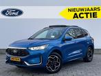 Ford Kuga ST-Line X 2.5 PHEV 243pk | NW Model I AGR stoelen, Gebruikt, Zwart, 4 cilinders, Blauw