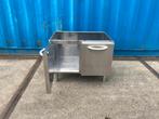 RVS 2deurs onderkast / rvs kast onderzet keukenelement, Ophalen, Gebruikt, 50 tot 100 cm, Minder dan 100 cm