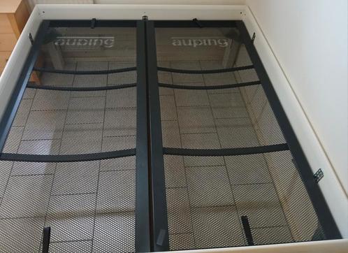 Auping tweepersoonsbed met lattenbodems 180x200 cm, Huis en Inrichting, Slaapkamer | Bedden, Gebruikt, Tweepersoons, 180 cm, 200 cm