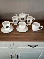 Riverdale koffie en thee servies met serveer schaal, Ophalen of Verzenden