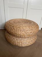 2 IKEA Rotan Krukjes, Ophalen, Rond, Zo goed als nieuw, 50 tot 75 cm