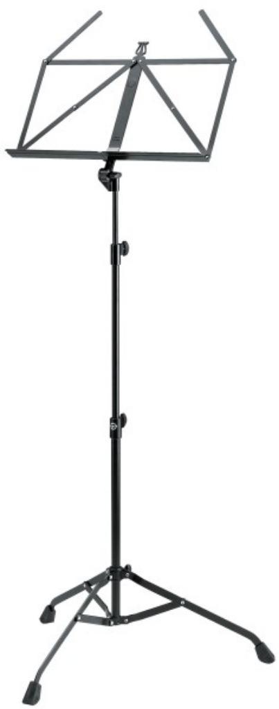 K&M 107 Music stand Zwart, Muziek en Instrumenten, Standaards, Nieuw, Muziekstandaard, Ophalen of Verzenden