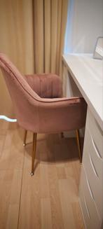Nieuwe oud roze Stoel Fauteuil Bureau/Kaptafel. Nog in doos!, Huis en Inrichting, Overige kleuren, Nieuw, Ophalen of Verzenden