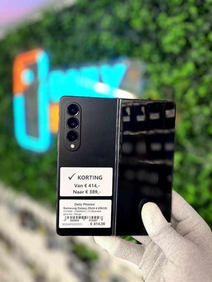 Zo goed als nieuw Samsung Z fold 4 256GB, Telecommunicatie, Overige Telecommunicatie, Zo goed als nieuw, Ophalen of Verzenden